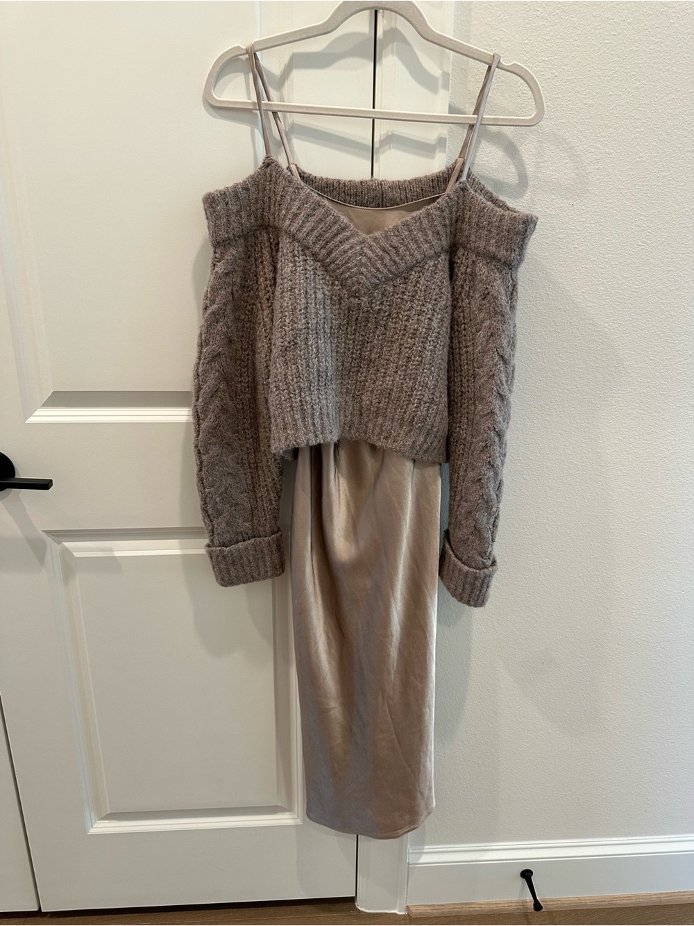 Anthropology Mare Mare Layered Jumper & Slip Dress